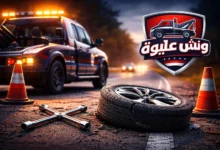 Change Tyre 🛞 تغيير الاطارات على الطريق